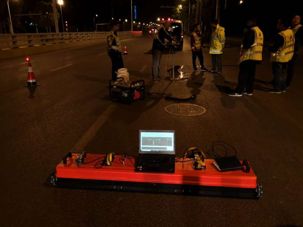 合肥市政公路病害三維雷達檢測